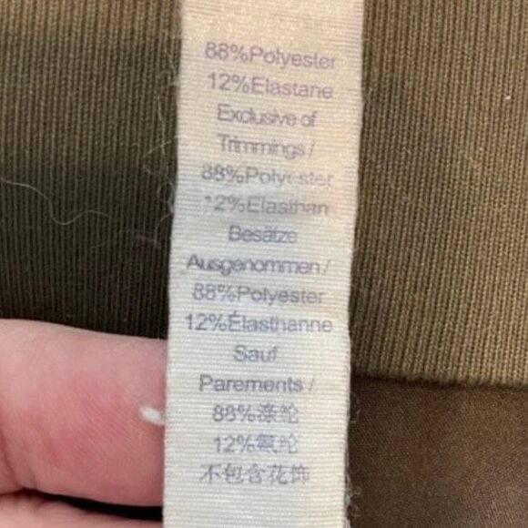 CRZ YOGA Joggers Dark Olive Feathery-Fit Flat Waistband Drawstring S - Picture 10 of 12